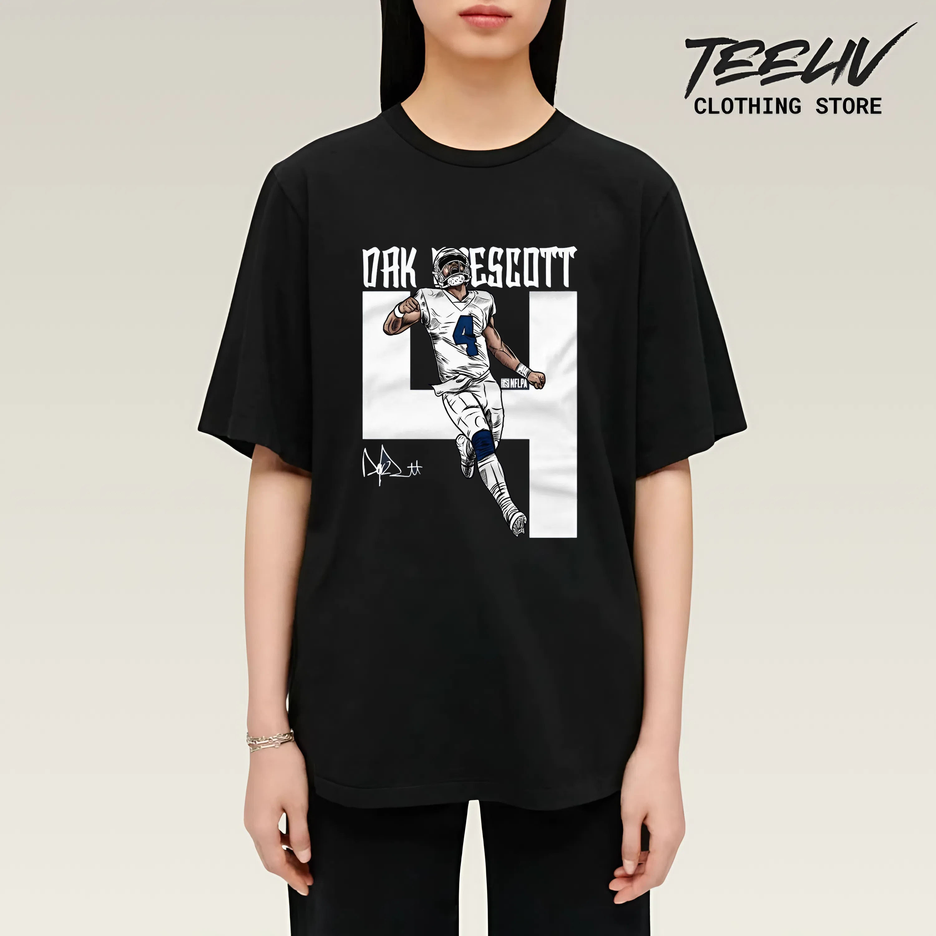 Dak Prescott Shirt Dallas Cowboys The Leader